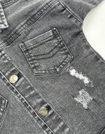 کت جین اسپرت زاپدار | کد5062 - Image 3