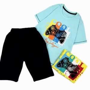 دوتیکه پسرانه طرح دسته کنسول پلی‌استیشن | کد 3140