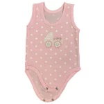 زیردکمه دخترانه کالسکه صورتی | کد 111306