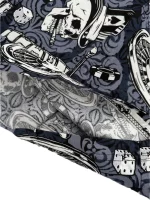 شلوارک مردانه طرح اسکلت - Image 2