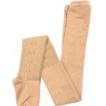 جوراب شلواری کرم سایز 7-10