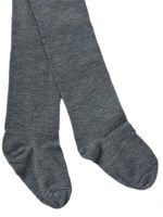 جوراب شلواری طوسی سایز 0-6 - Image 2