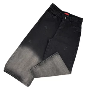 شلوار جین زنانه سنگشور ذغالی