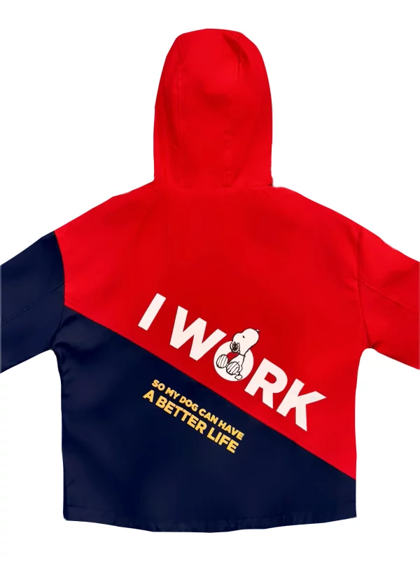 سویشرت اسپرت 2 رنگ اسنوپی | Snoopy Two-Tone Hoodie - Image 2