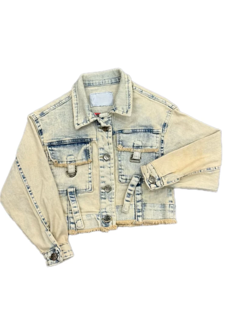 کت جین آبی یخی