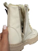 بوت دخترانه کرومی زیپ‌دار | کد336612 - Image 4