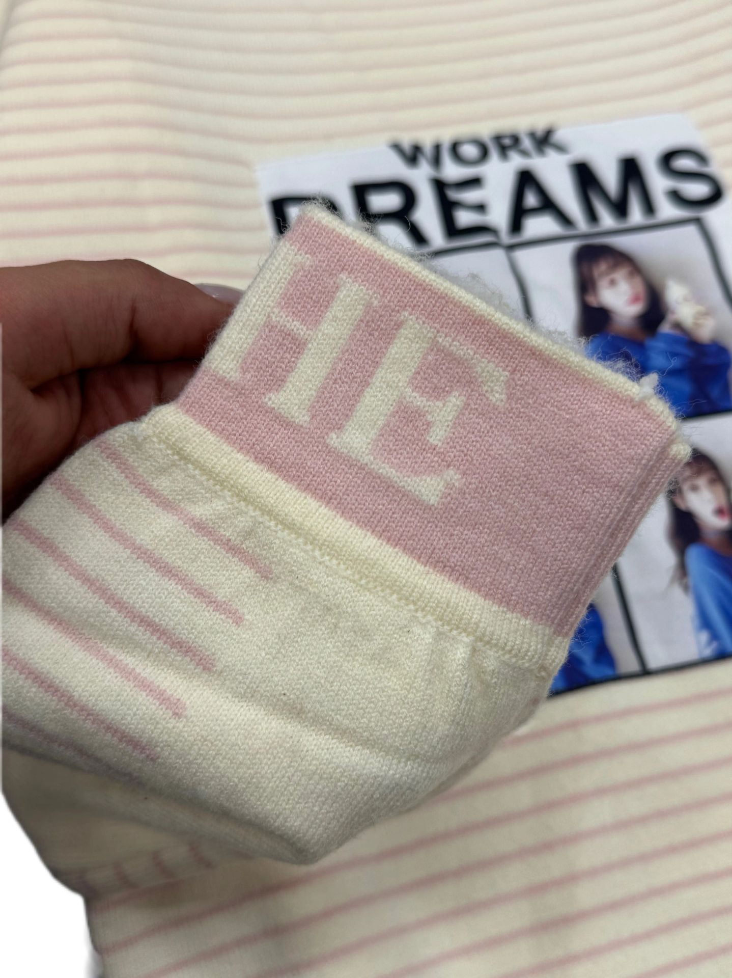 بافت راه راه دخترانه بچگانه | 564801 - Image 2