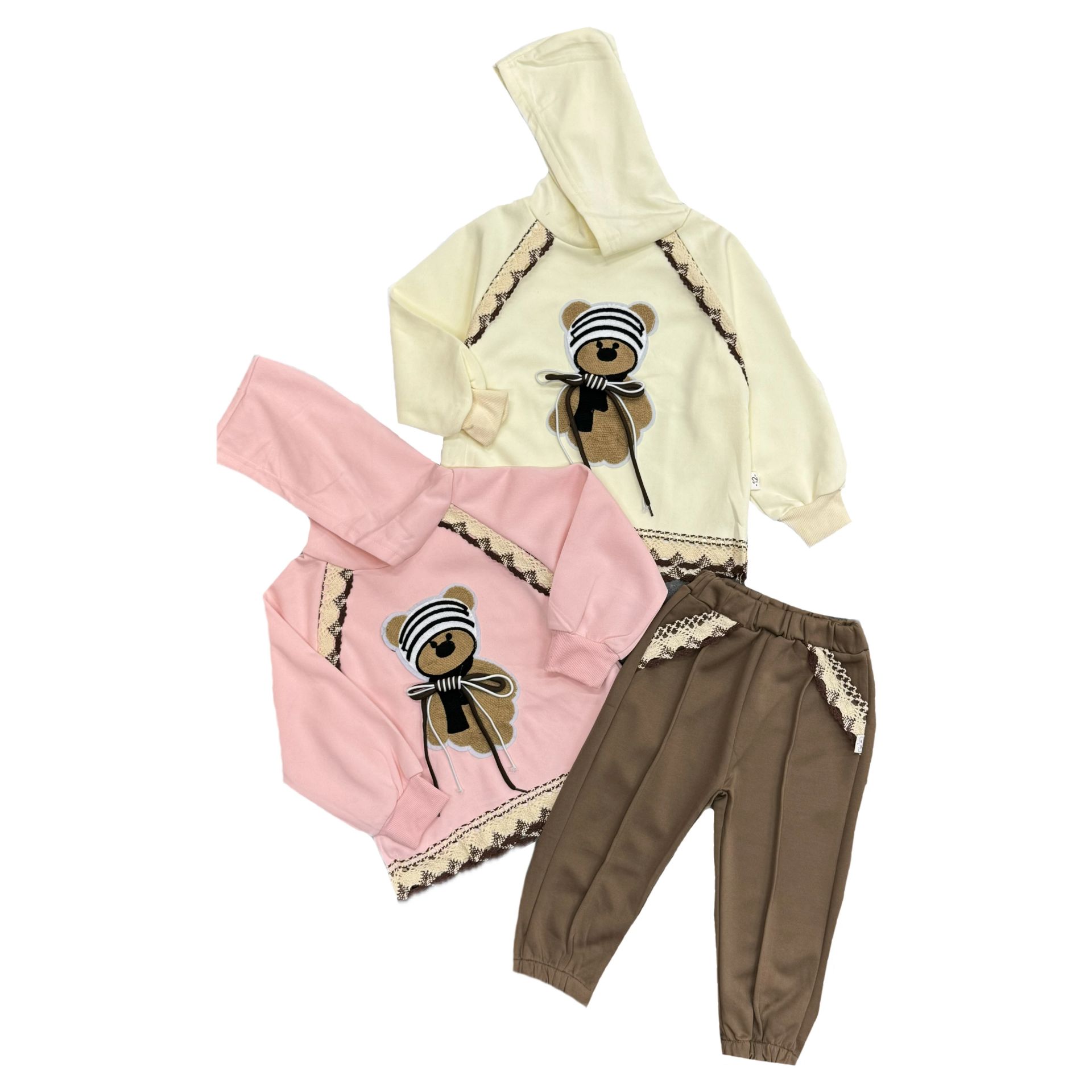 ست دو تیکه دخترانه خرس