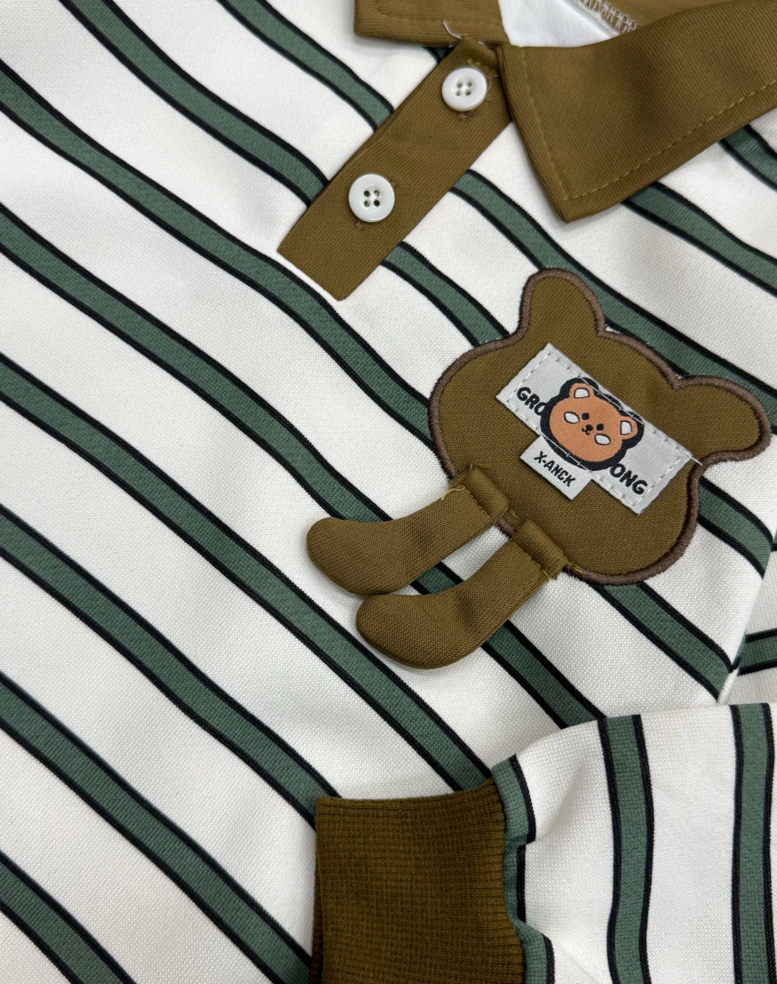 ست دوتکه اسپرت بچگانه طرح خرس | 189801 - Image 2