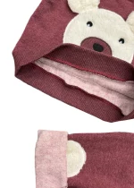 ست گرم بچگانه طرح خرس | کد202702 - Image 2