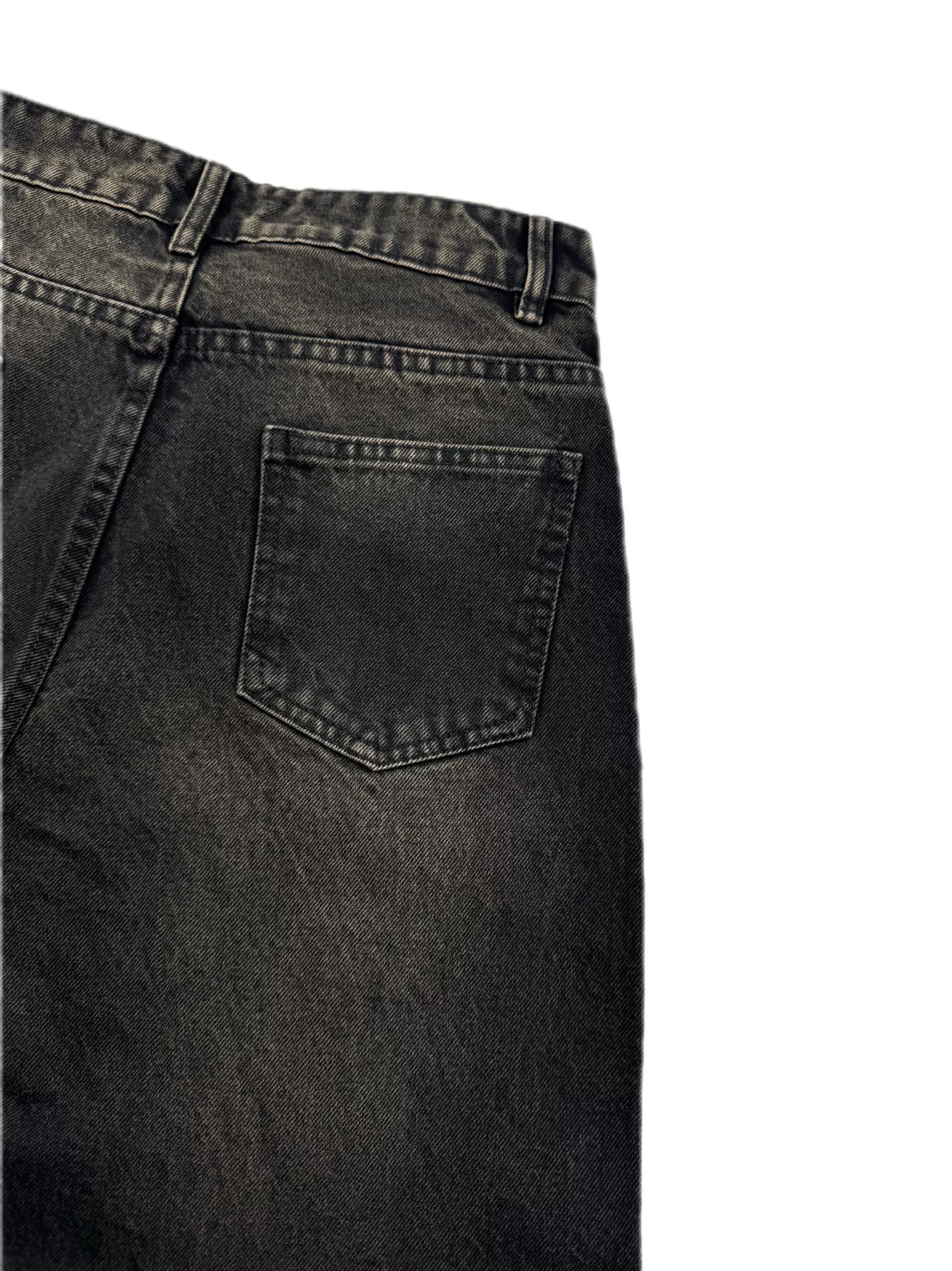 شلوار جین زنانه بگ مشکی | کد 163030 - Image 4