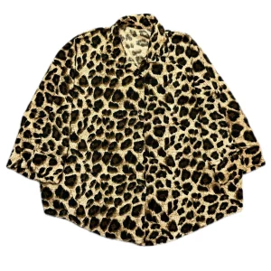 شومیز کراپی زنانه پلنگی