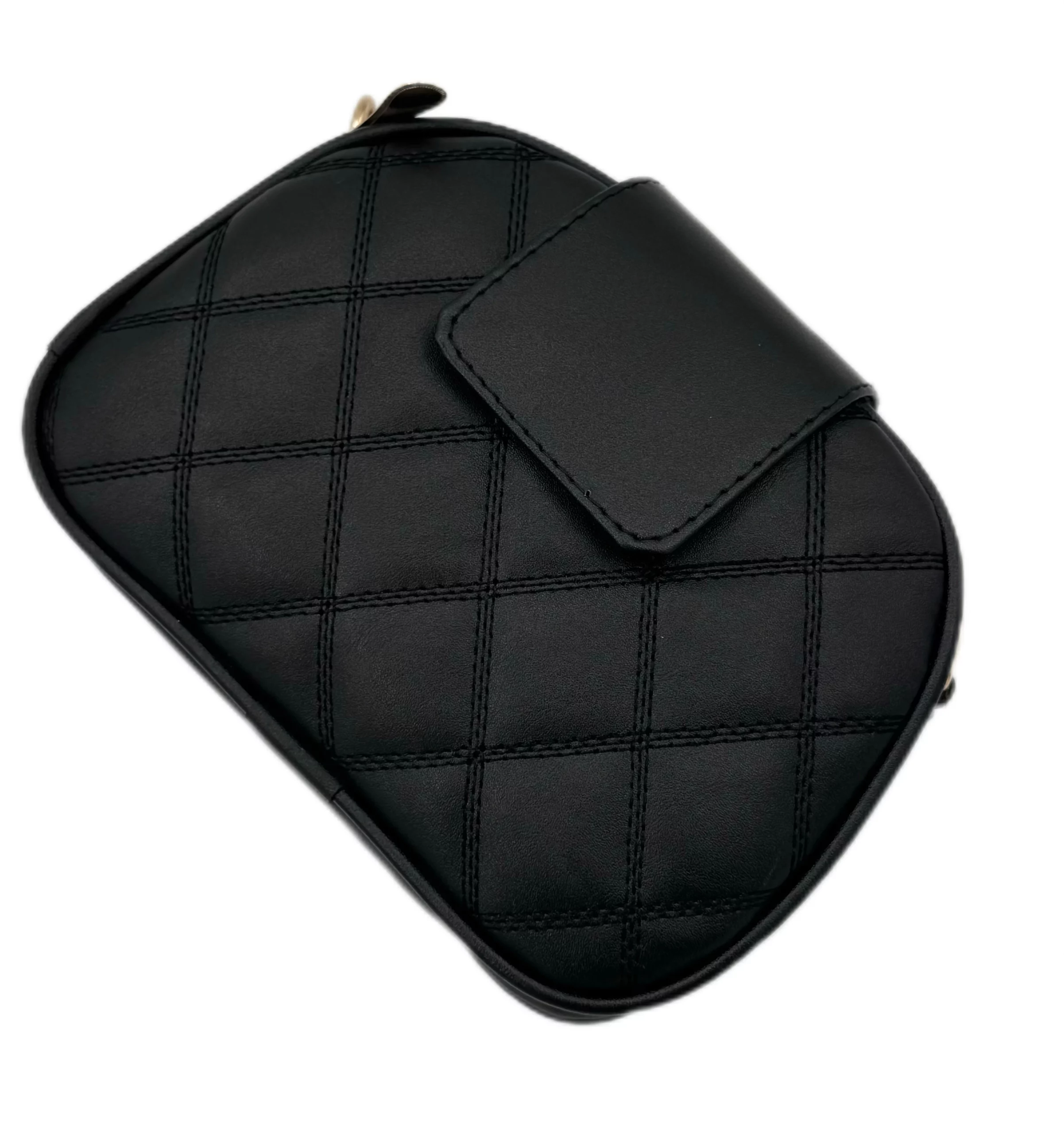 کیف دستی زنانه کوچک مدل دو‌زیپ مشکی