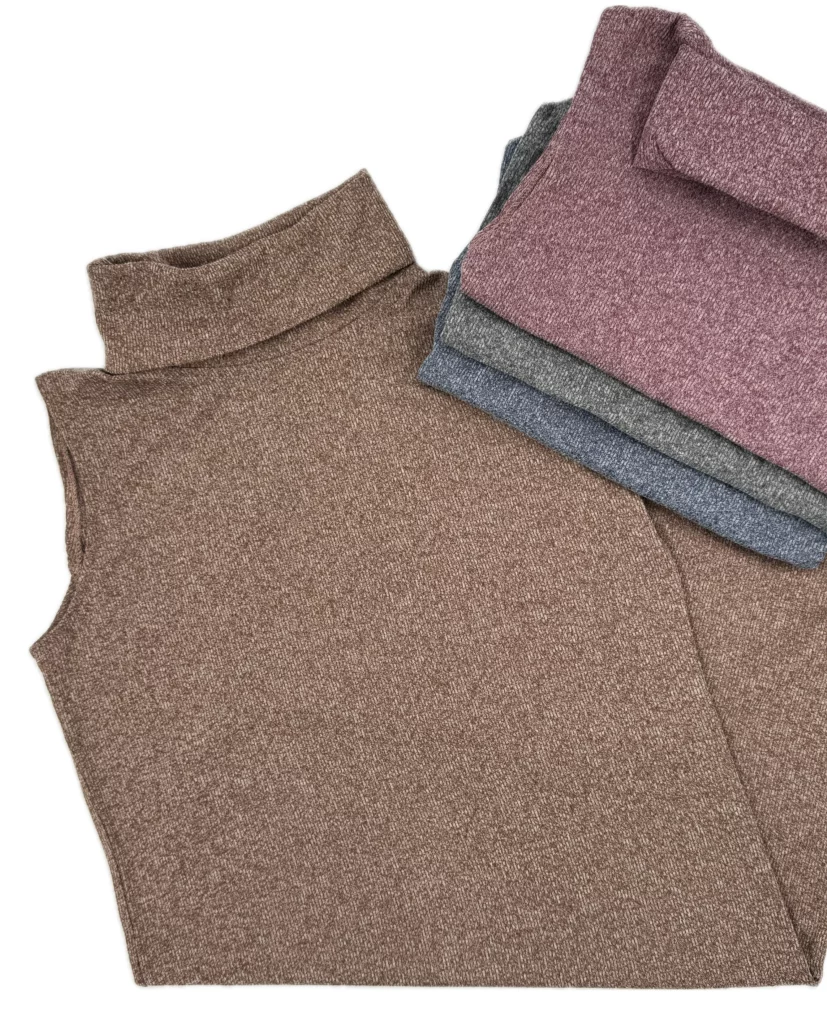 سارافون زنانه بلند بدون آستین یقه اسکی