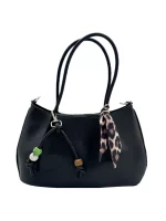  کیف بندی دستی متوسط قهوه‌ای | کد208901 - Image 3