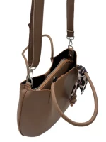  کیف بندی دستی متوسط قهوه‌ای | کد208901 - Image 4