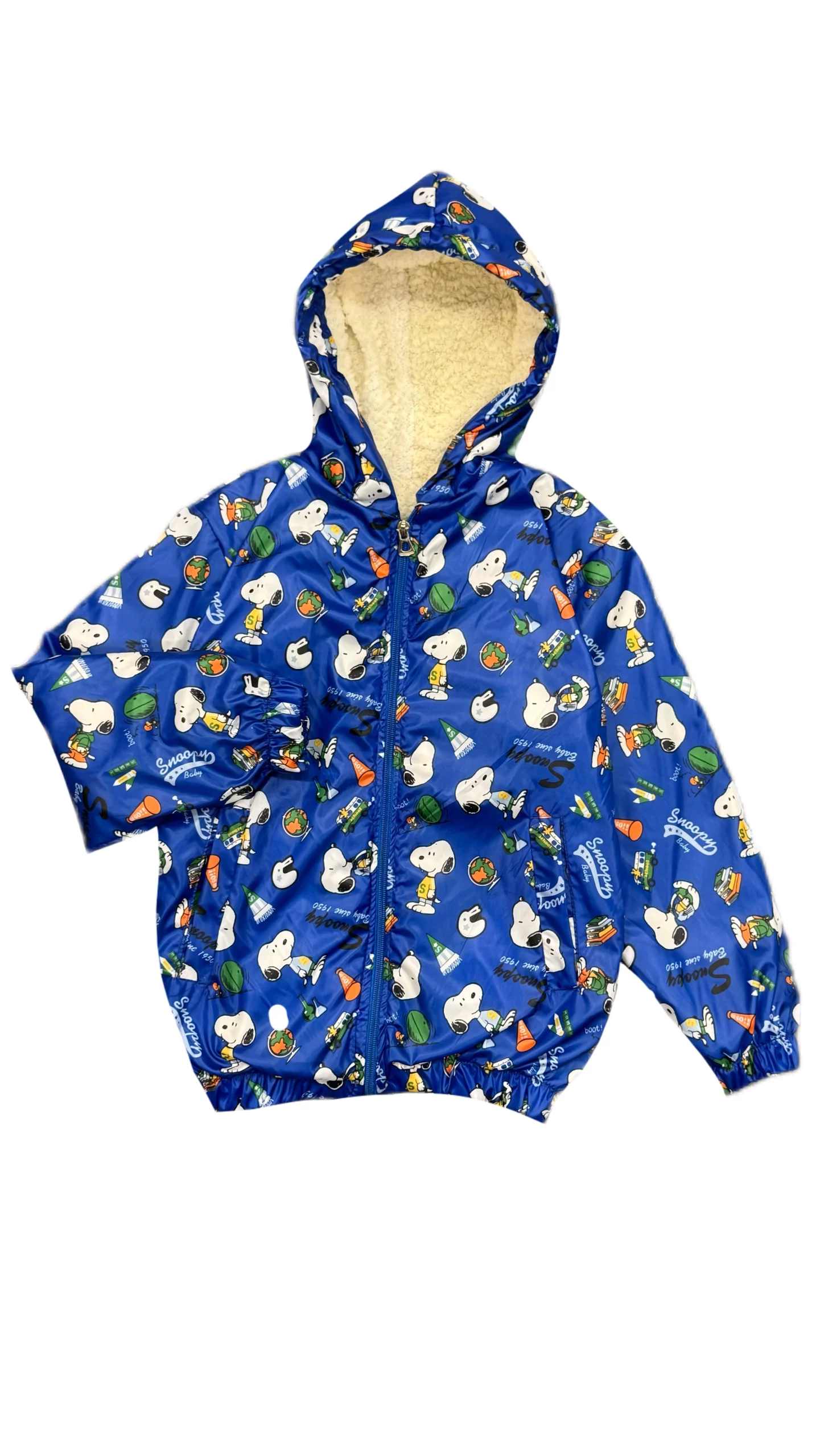 سویشرت بارونی تو خز طرح اسنوپی