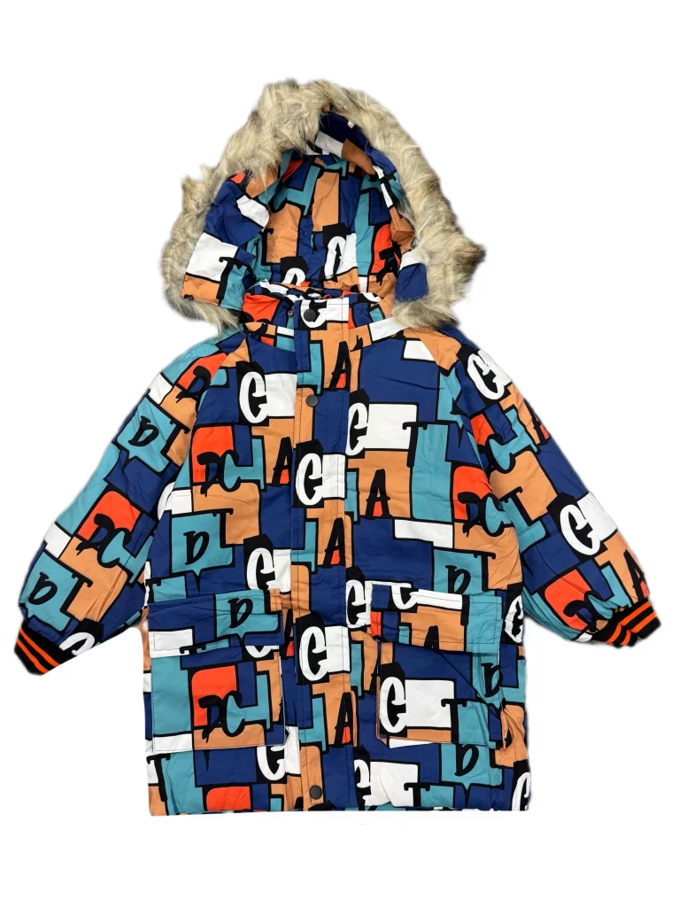 کاپشن بچگانه طرح حروف