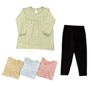 ست دخترانه گلدار