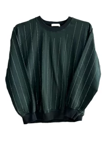 بلوز زنانه راه راه نگینی