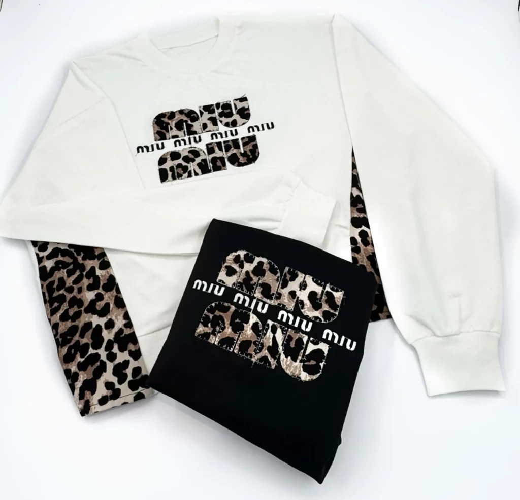 کراپ دورس زنانه میو میو پلنگی