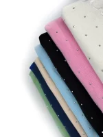 كراپ دورس زنانه نگینی | کد9106 (ارسال رایگان) - Image 2