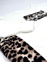 کراپ دورس زنانه میو میو پلنگی | کد3306 (ارسال رایگان) - Image 3