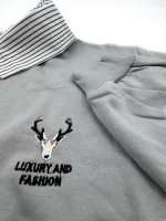 دورس زنانه یقه راه راه | کد118012 (ارسال رایگان) - Image 3