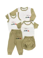 ست 5 تکه نوزادی | کد 254018 (ارسال رایگان) - Image 5