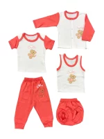 ست 5 تکه نوزادی | کد 254018 (ارسال رایگان) - Image 2