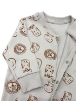 ست سرهمی و کلاه نوزادی| کد 3284 (ارسال رایگان) - Image 2