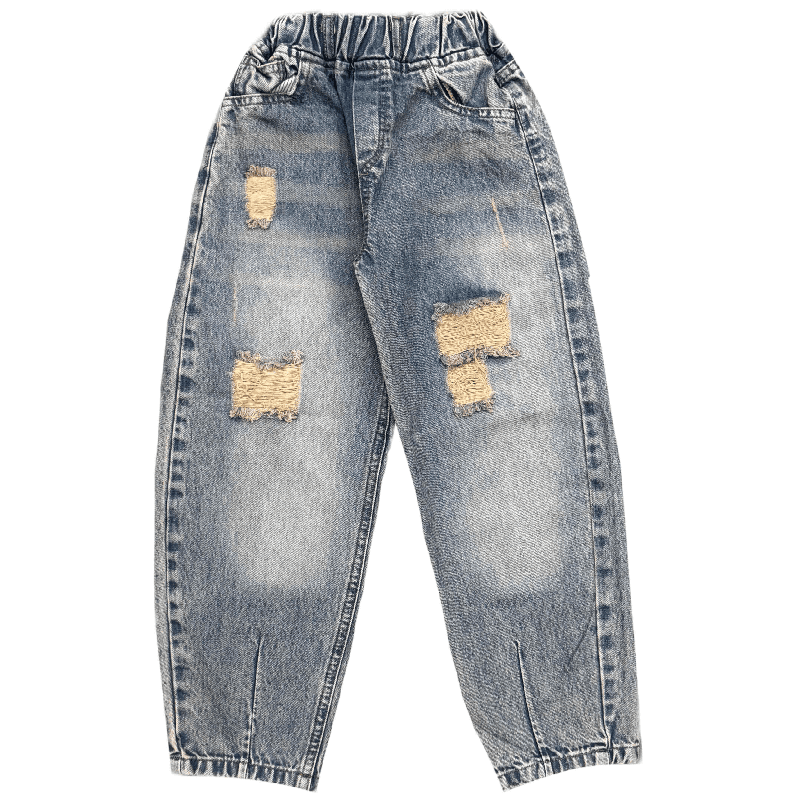 شلوار جین بچگانه زاپدار