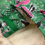 سویشرت دخترانه بارونی تو خز طرح دختر سبز