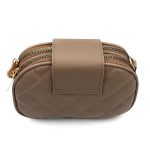 کیف دستی زنانه کوچک مدل دو‌زیپ مشکی