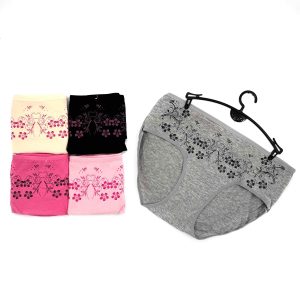 شورت نخی زنانه طرح گل