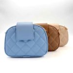 کیف دستی زنانه کوچک مدل دو‌زیپ مشکی