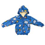 سویشرت پسرانه بارونی تو خز آبی