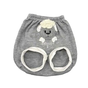 شورت عینکی نوزادی طرح بره