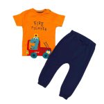 ست تیشرت و شلوار نوزادی دایناسور