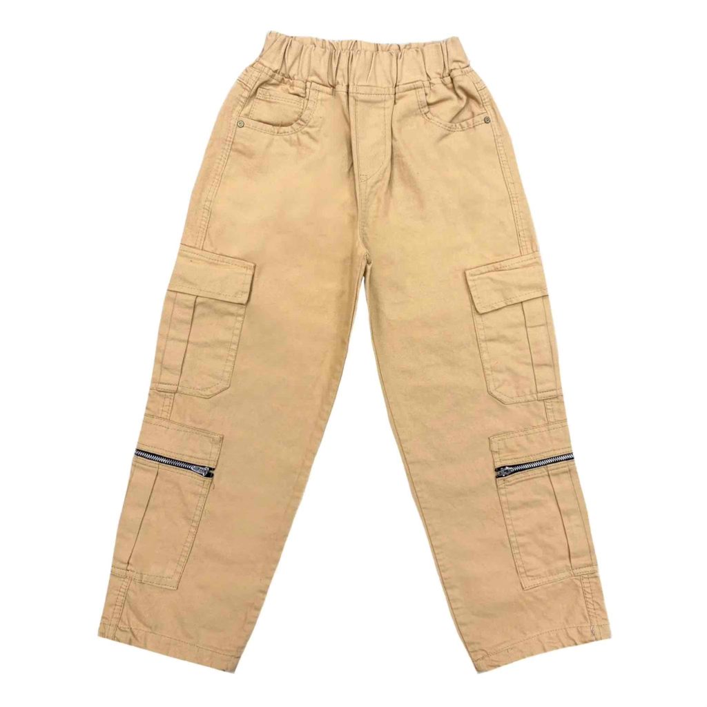 شلوار کارگو کتان