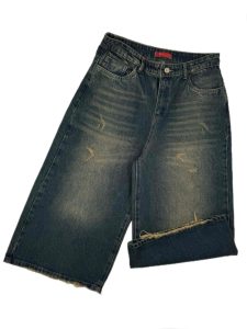 شلوار جين زنانه شورت بگ