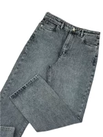 شلوار نيم بگ پارچه ال وي ترك