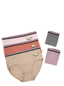 شورت زنانه نخي كبريتي طرح آووكادو