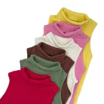 کراپ کت یقه اسکی آستین حلقه‌ای|کد127200(ارسال رایگان) - Image 2