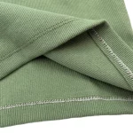 کراپ کت یقه اسکی آستین حلقه‌ای