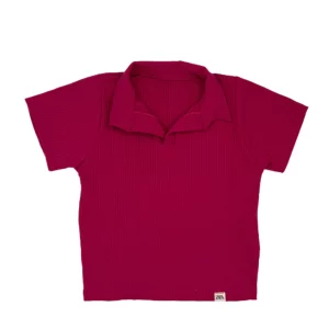 کراپ تاپ یقه دار