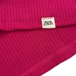 کراپ تاپ یقه دار