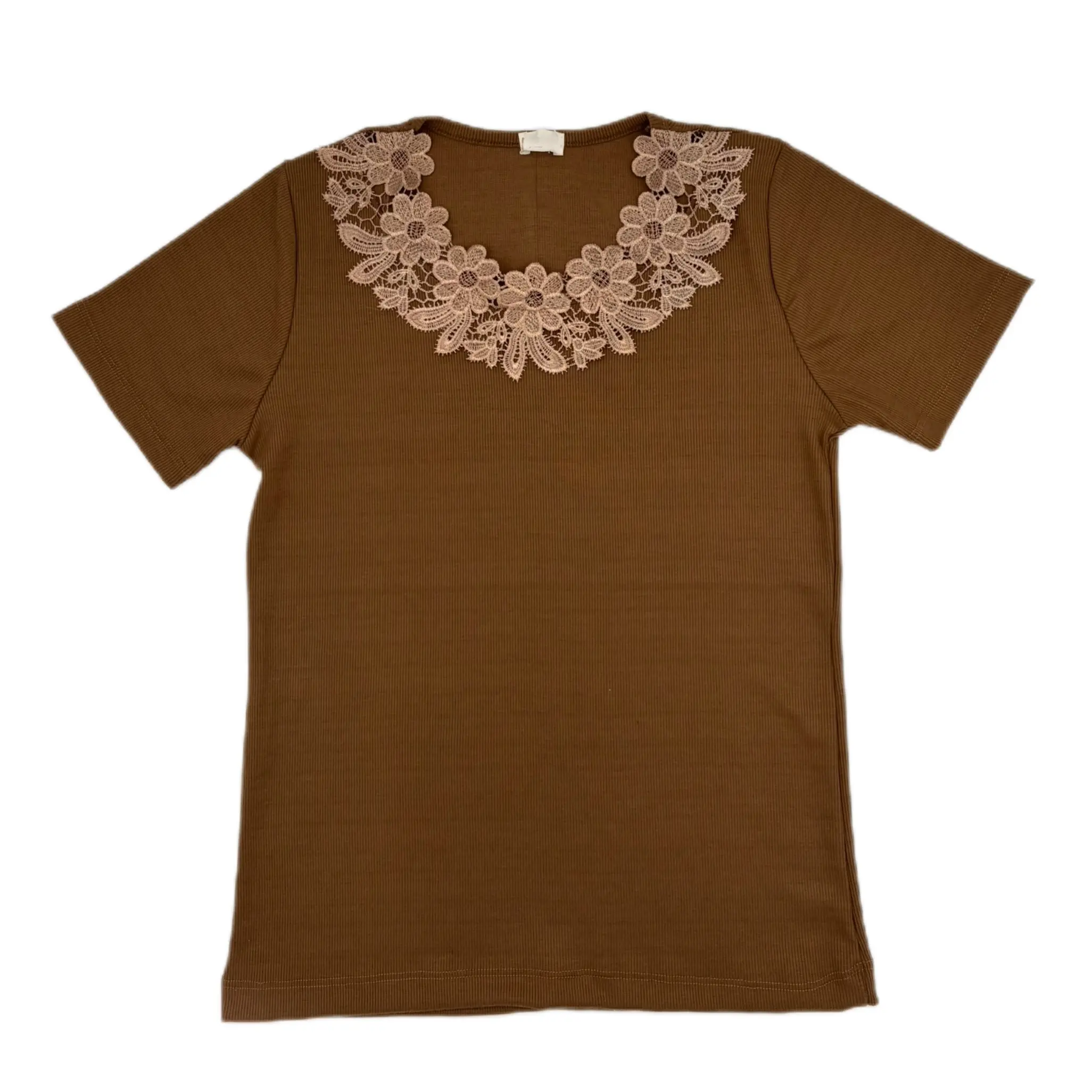 تیشرت زنانه یقه گیپور