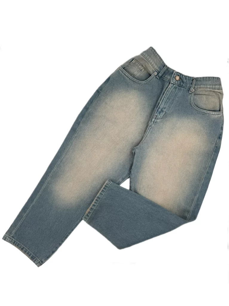 شلوار جين زنانه مام استايل سنگشور