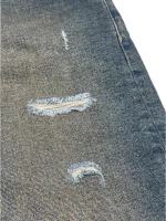 شلوار جين زنانه مام فيت زاپ دار | كد 110803 ( ارسال رایگان ) - Image 2